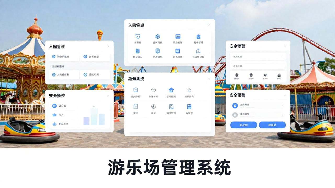 凯德广场游乐场管理系统