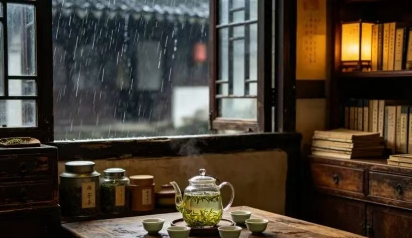 工作室角落，茶与bug和解处